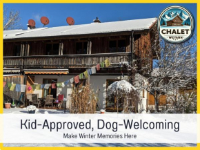 Chalet Weyarn - Doppelzimmer mit Gartenblick